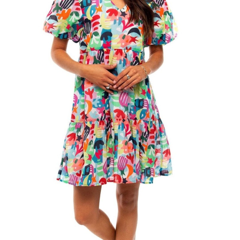 NEW Briton Court Kelly Mosaic Dress
